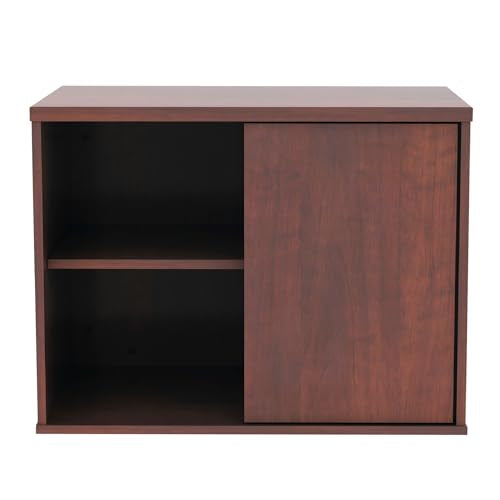 Alera ALE Open Office Low Storage Cabinet Credenza, 29 1/2 x 19 1/8x 22 7/8, Cherry
