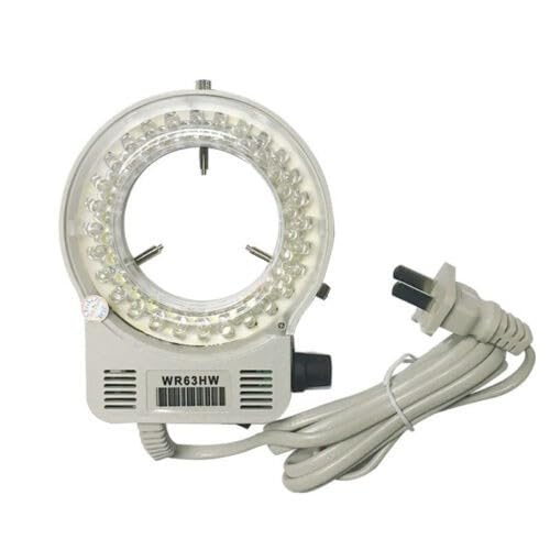 Adjustable White LED Ring Light for Meiji EMZ Microscope WR63HW - Laboratory Lighting