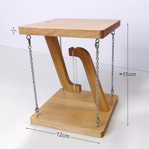 Tensegrity Tabletop Ornament and Speaker/Plant Stand – Wooden Educational Toy