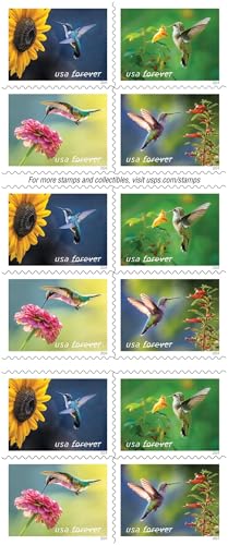 US Postal Service Garden Delights Booklet of 20 First-Class Forever Postage Stamps