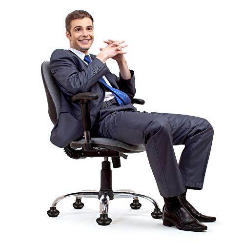 Outus 5 Pcs Bell Glides for Office Chairs – Low Profile Replacement Casters