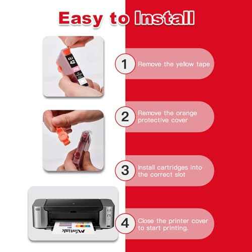 CLI-42 Ink Cartridge Replacement for Canon CLI-42 CLI42 CLI 42 Ink Cartridges for Pixma PRO-100 PRO-100S Printer (Cyan, Magenta, Yellow, Photo Cyan, Photo Magenta 10-Pack)