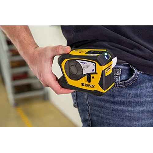 Brady M211 Portable Bluetooth Monochrome Label Printer, Yellow/Black