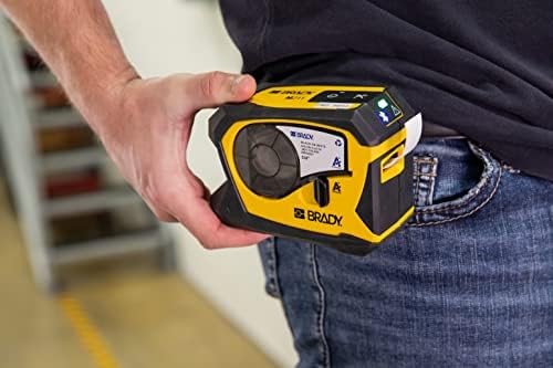 Brady M211 Portable Bluetooth Monochrome Label Printer - Yellow/Black, Model