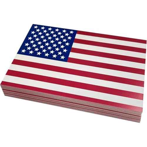 RXBC2011 500 postcard Patriotic American Card United States of America flag vintage postcard 4x6 Inch