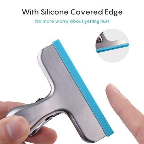 12-Pack Stainless Steel Chip Bag Clips with Silicone Covers - Color Coded, 3-Inch Heavy Duty