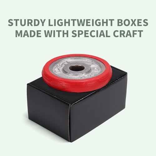 Rempry 40 Pack 6x4x3 Black Shipping Boxes, Small Cardboard Mailer Boxes for Small Business Shipping Packaging