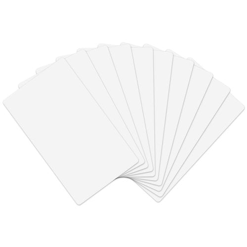 RFID Cards Compatible with Time Clock TC1 TC2 MB1 MB2 - Thin RFID Proximity Employee Badges for HapAttend H1 H2 H3 Time Clocks Small Business (10 Pack)
