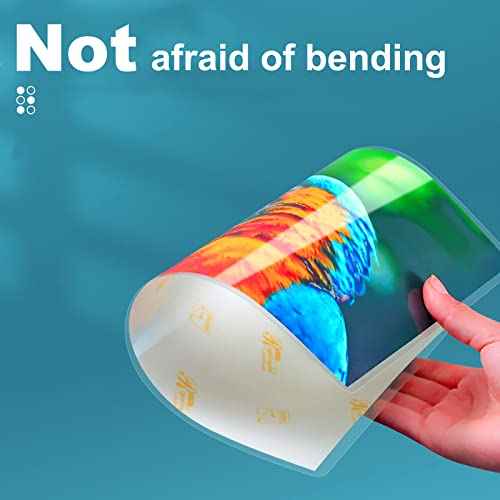 5 Mil Laminating Sheets, Holds 8.5 x 11 Inch Sheets 100 Pack, Thermal Laminating Pouches for Laminator, 9 X 11.5-inches/Letter Size Thermal Laminating Paper, Round Corner