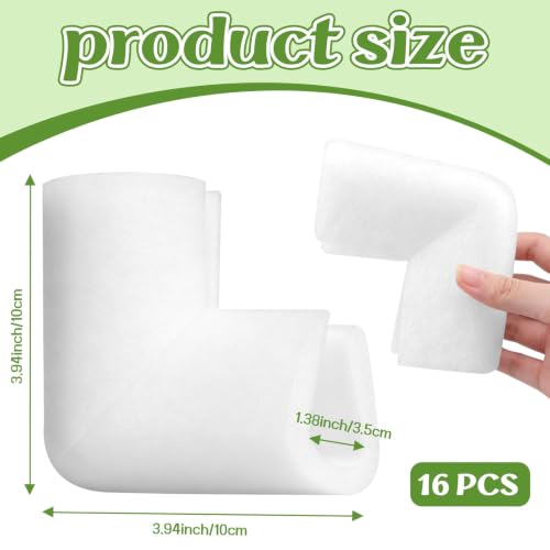 16 Pcs Foam Corner Protectors, Reusable Shipping Guards