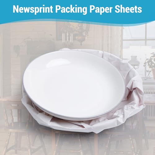 Newsprint Bulk Packing Paper Sheets Wrap for Moving, Shipping &