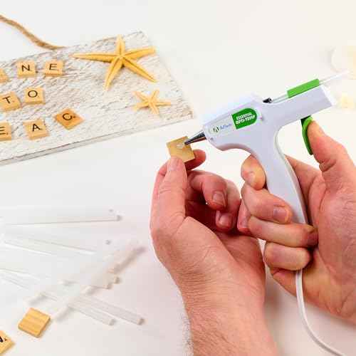 AdTech Hot Glue Sticks 4" Mini Size, White, 550 Sticks