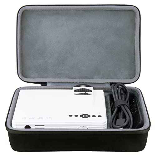 co2CREA Hard Case Replacement for AuKing Projector 2025 Upgraded Mini Projector 7500 lumens Multimedia Home Theater Video Projector