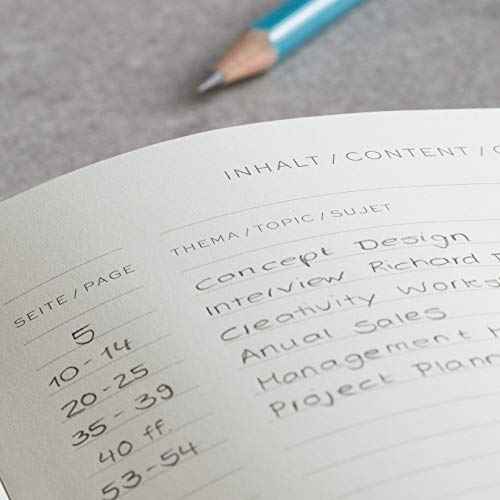 LEUCHTTURM1917 - Notebook Hardcover Master Classic A4+ - 235 Numbered Pages for Writing and Journaling (Navy, Ruled)