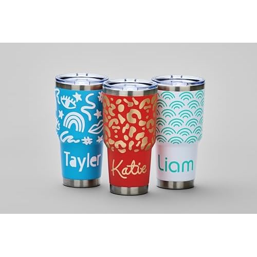 Cricut Smart Permanent Vinyl, White, 3-Pack of 3ft Rolls (13"x36") Adhesive Craft Vinyl - Matless Cutting for cuts up to 12ft with Maker 3 / Explore 3 Machines
