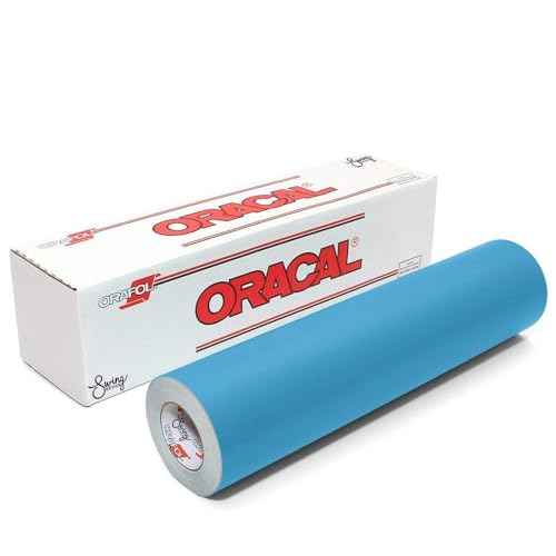 ORACAL ORAMASK 813 Stencil Vinyl Roll ? Professional Masking Film (12" x 50ft w/Transfer Paper)