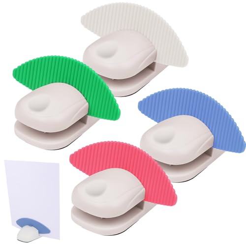 4-Pack Desktop Paper Holders Clips for Documents and Reading