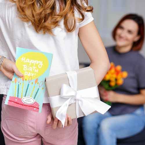 Harloon 200 Pack Happy Birthday Card Assorted Bulk with Blank Envelopes and Stickers 4 x 6 Inches Greeting Blank Happy Birthday Cards for Men Women Adults Kids, 20 Styles(Cute Style)