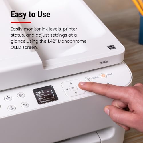 Canon PIXMA TR7120 Wireless All-in-One Inkjet Printer with Duplex & Auto Document Feeder