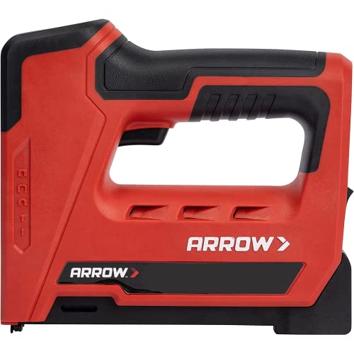 Arrow ET501C Cordless 5-in-1 Staple and Nail Gun – Staple Gun for Upholstery, Framing, Roofing (Variation: Staple and Nail Gun)