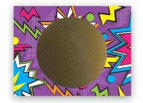 My Scratch Offs Gold 2" Round Scratch Off Stickers Labels 500 Roll for DIY Crafts Invitations Gender Reveals Pregnancy Announcements Business Promotions