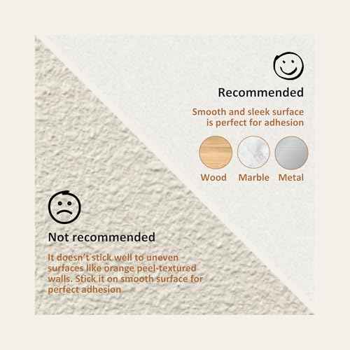 Magnetic Wall Decal Chalkboard for Kids CPC Certified Magnet Toy Arch Contact Paper for Wall Sticker Peel and Stick Self Adhesive Blackboard Home Decor Schooling (Milk Tea)
