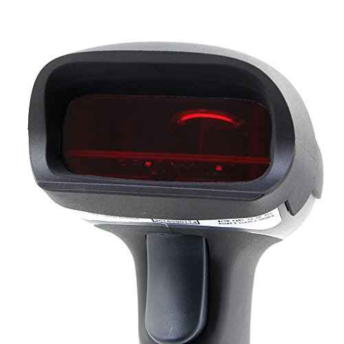 NETUM USB Laser Barcode Scanner, Handheld 1D Wired Bar Code Scanner Scanning UPC EAN Reader Gun Retails for Supermarket, Convenience Store, Warehouse - NT-M1