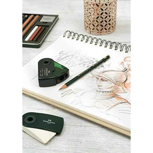 Faber-Castel 21 Piece Pitt Monochrome Tin Set