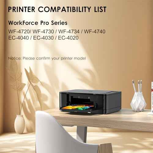 802xl Ink cartrIdges Remanufactured Replacement for epson 802xl Ink Cartridges Combo Pack 802 XL with Workforce Pro WF-4720, WF-4730, WF-4734, WF-4740 Printer (2 Black Cyan Magenta Yellow)