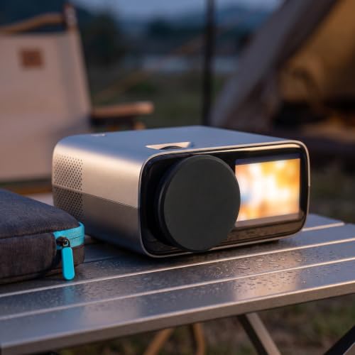 Silicone Projector Lens Cover - Waterproof Dustproof Cap Ø63.5mm for Home Theater & Outdoor Use