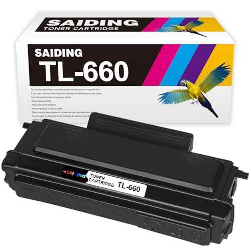 SAIDING Remanufactured Toner Cartridge Replacement fo TL660 TL-660 for Pantum L2300DW L2350DW L2710FDW M15DW M29DW M118DW Series LaserPrinter (1 Black)