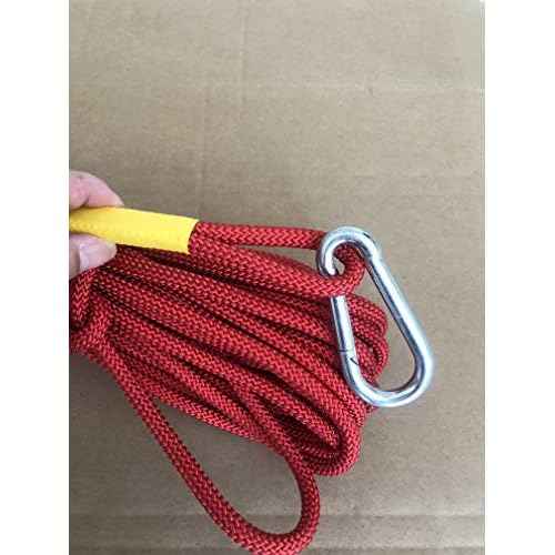 ISOP Fire Evacuation Device for Pets up to 55 Pounds - Compact Safety Equipment - Rope 50 Feet Incl. - Emergency Survival Kit for Animals (Medium 19"x18"x10") Pet Rescue Bag for Dogs & Cats