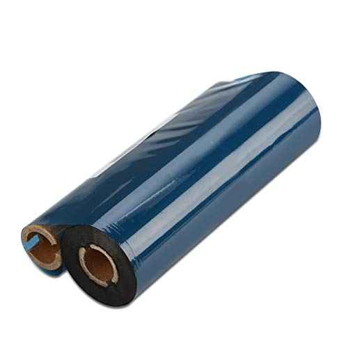 4.33" x 244' Thermal Transfer Ribbon - 1 Roll. Resin Thermal Transfer Ribbon 1/2 inch core Ink Out for Zebra Eltron Datamax Zebra GC420t GK420t GX420t TLP2442 TLP2844