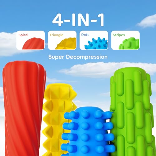 ELETIUO 4-Pack Textured Silicone Pencil Grips?Sensory Fidget Sleeves for Kids& Adults,ADHD &Autism Anxiety Relief,Quiet Classroom&Travel Fidget Tool for Focus,Calm,and Fine Motor Skills