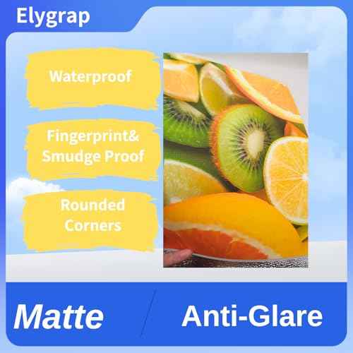 100 Pack Matte Thermal Laminating Pouches 9"x14.5" 3Mil Thick Matte Finish Laminating Sheets Fitted for Legal Size Laminating Sheets 8.5 x 14 Elygrap