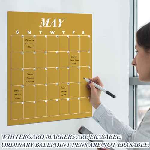 2026 Undated Large Wall Calendar New Year Blank Planner Dry Ease Reusable Yearly Calendar 12 Month Annual Erasable Planner for Christmas Office Home Classroom(Classic,16¡®¡¯x 20¡®¡¯)