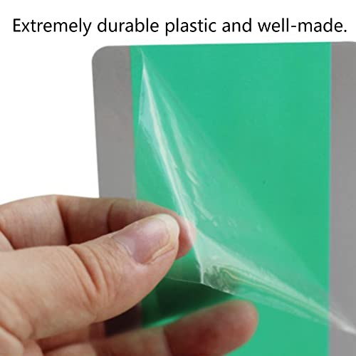 Anscuto 24Pcs Colored Overlays for Dyslexia & ADHD Guided Reading Strips - As Shown