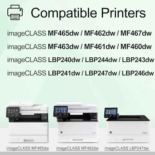 greencycle 070 Black Toner Cartridge Compatible Replacement for Canon 070 CRG070 CRG-070 Toner Cartridge for imageCLASS MF465dw MF462dw LBP246dw LBP247dw Printer (1 Pack)