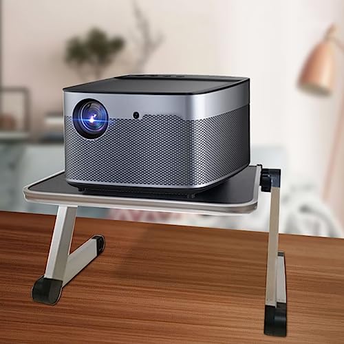 Adjustable Projector Stand with 90° Upward Cast Bracket - Universal Desktop Mount