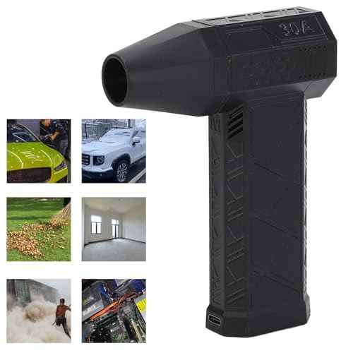 Electric Air Duster 200W 130000RPM Brushless Motor Rechargeable Cordless Jet Blower for Keyboard Camera and Electronics Cleaning Powerful and Portable