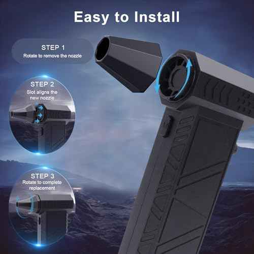 Compressed Air Duster, 180000RPM Super Power Cordless Electric Air Duster, Rechargeable Air Blower Desk Cleaning Kit for Computer Keyboard Home Car Outdoor Dust Removal