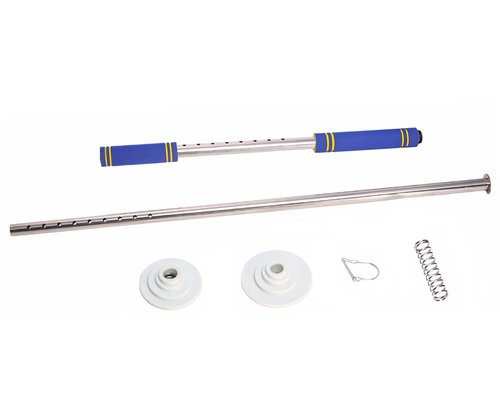 VOTOER Long Handle Pallet Stretch Wrap Dispenser, Stretch Film Packing Machine Shrink Wrap Dispenser Holder, for Film Width 12-20 inch