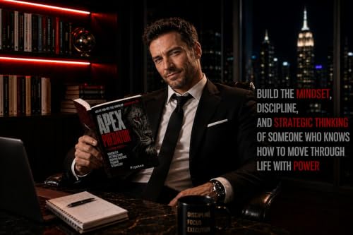 PRYCKEN Apex Predator Human Nature & Power Self-Help Book for Adults