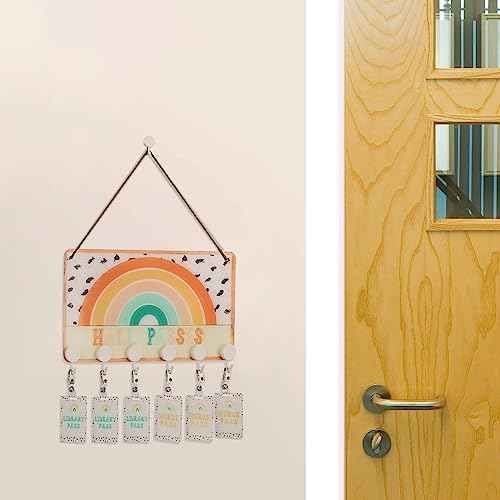 ABAMERICA Hall Passes For Classrooms With Breakaway Lanyard, Bathroom Passes For Classroom Designed In Usa With Acrylic Plate Lifetime Quality Assurance Teaher Classroom Must Haves