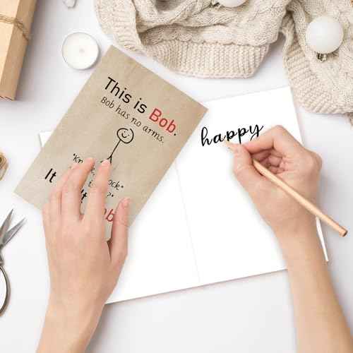 IDU Funny Birthday Card for Men Women,Hilarious Birthday Cards Gifts for Family Friends Coworkers Him Her,Black Humor Birthday Cards,Cheeky Office Greeting Card