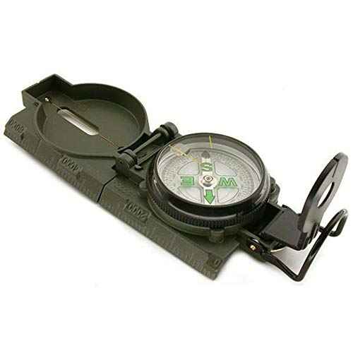 SE Survivor Series Army Green Precision Lensatic Compass - CC45-2A