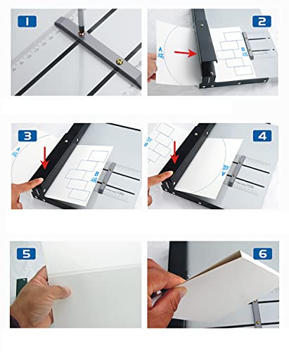 Manual Paper Creaser Machine 351MM for Card & Photo Paper Office Use