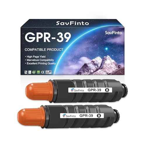 GPR-39 GPR39 2787B003AA Toner Cartridge Replacement for Canon ImageRunner 1730 1730iF 1740 1740iF 1750 1750iF Printer (Black, 2-Pack)