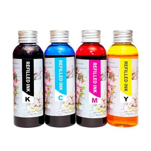 Compatible 4¡¿100ML Ink Refill Kit Suitable for 280XL 281XL 250XL 251XL 270XL 271XL Compatible for PIXMA TS702a TR8620a TR8622a TS702 IX6820 TR6320