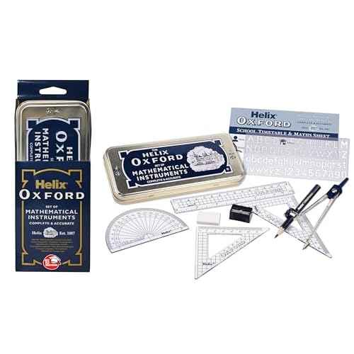 Helix Oxford Maths Set with Storage Tin